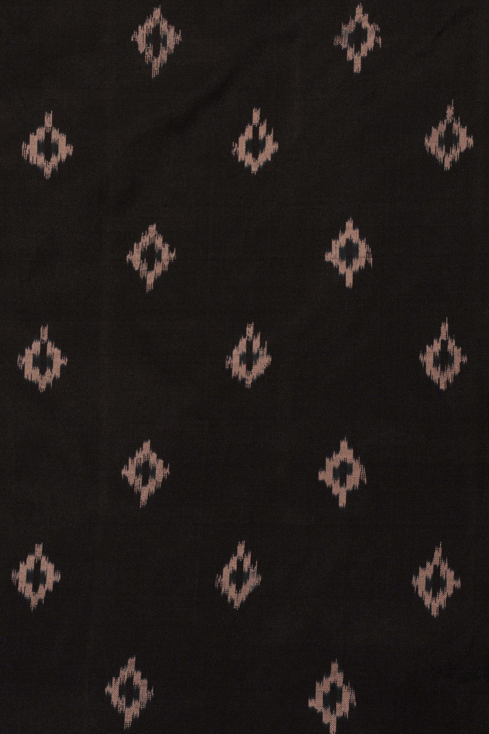 Pochampally Ikat Silk Black Saree