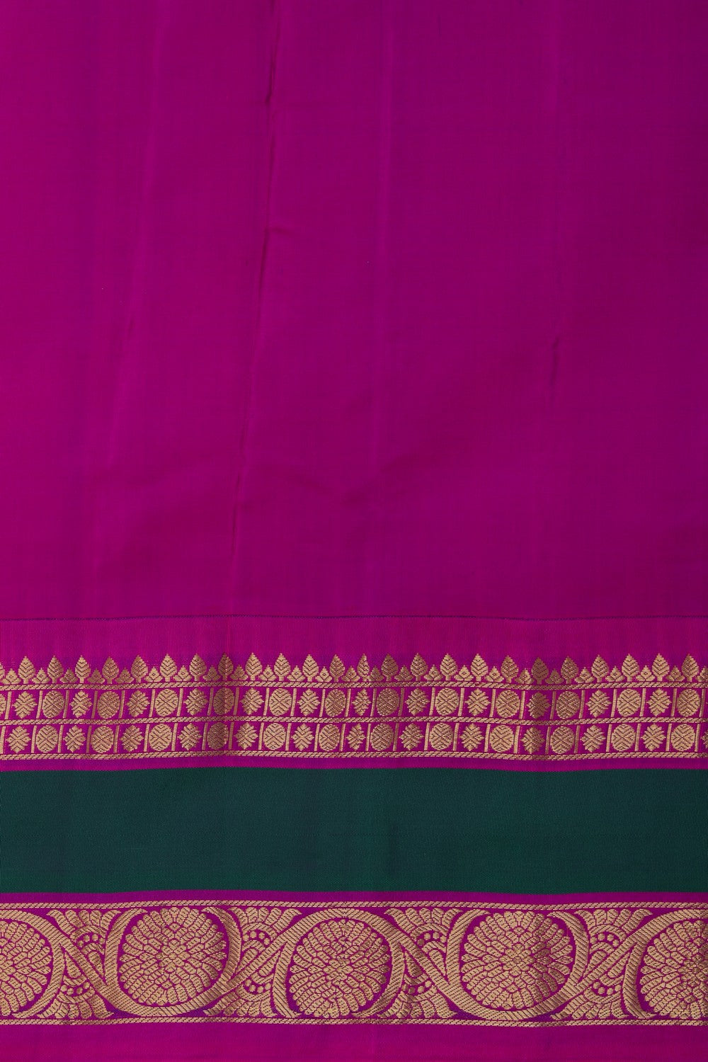 Gadwal Silk Sea Green Saree