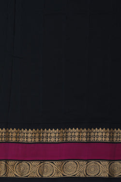 Image of Gadwal Silk Red Saree