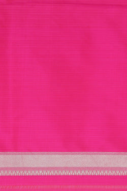 Image of Banarasi-Silk Brocade Pink Saree