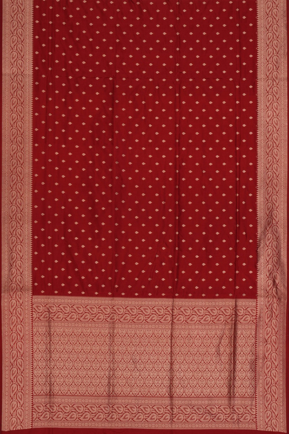 Banarasi Katan Silk Maroon Saree