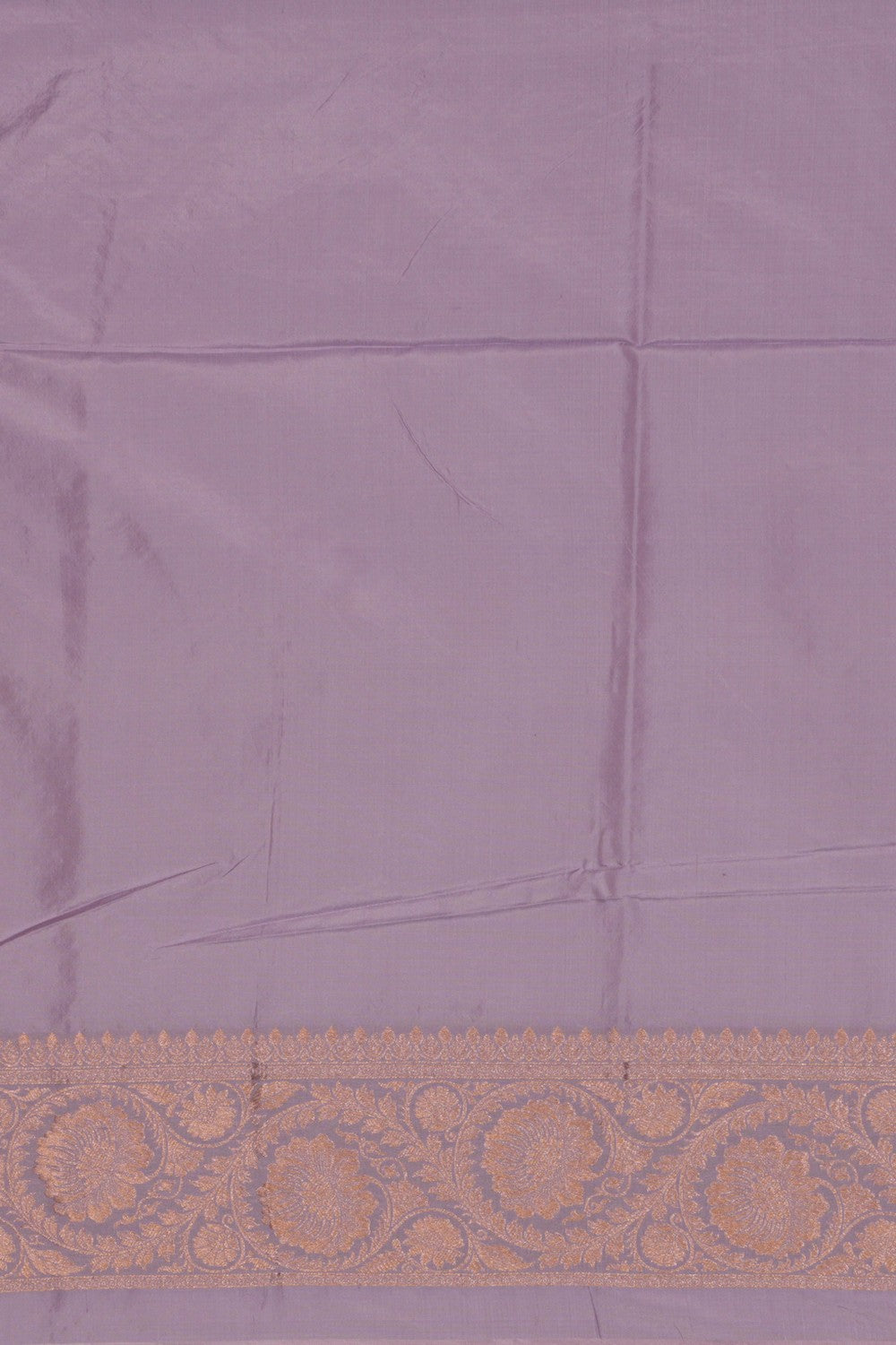 Banarasi Katan Silk Lavender Purple Saree