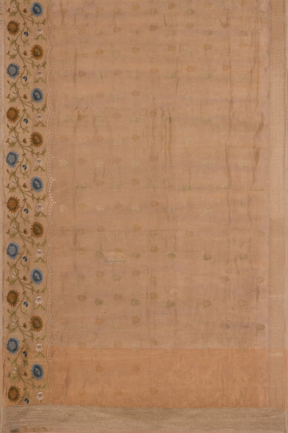 Image of Tissue Kota Embroidery Saree