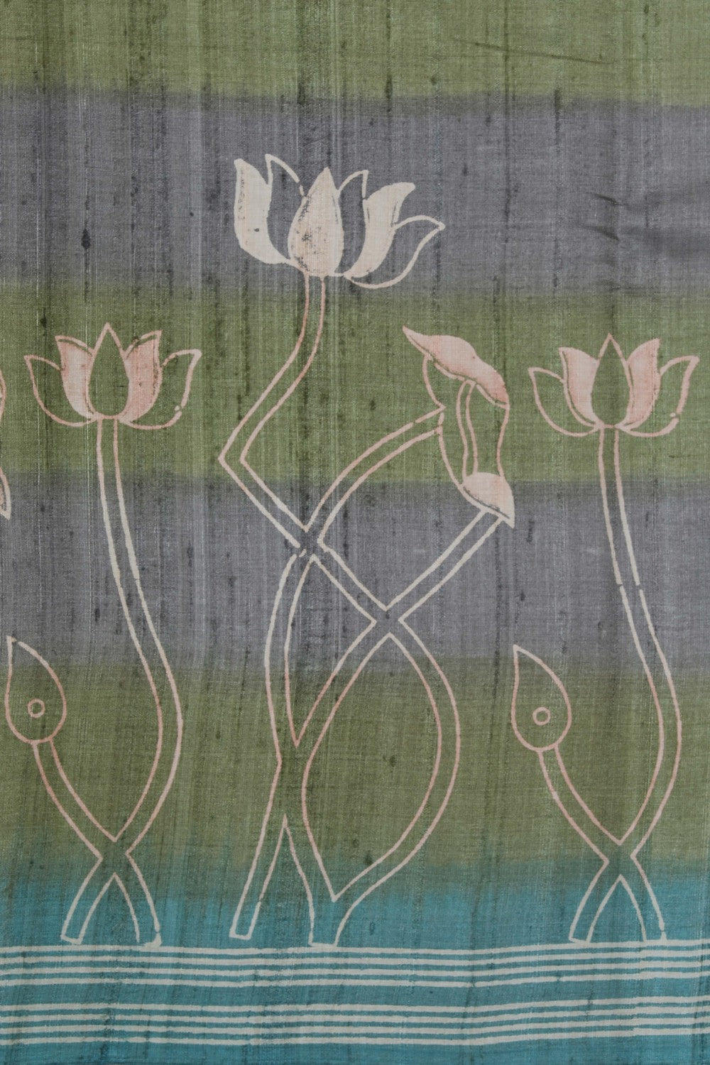 Tussar Silk Printed Saree