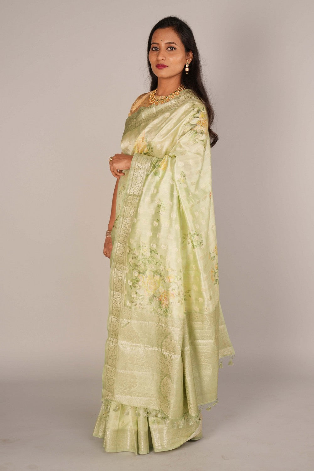Image of Banarasi Chiniya Silk Saree