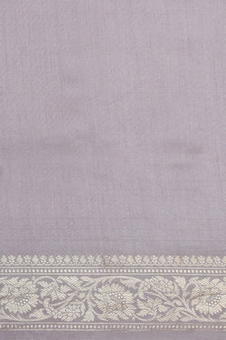 Image of Tussar Silk Embroidery Saree