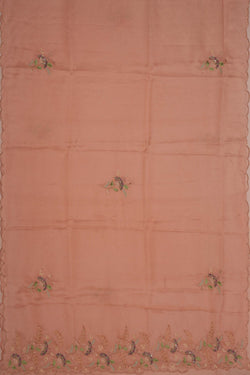 Image of Kora Embroidery Saree