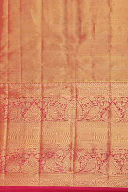 Image of Kanchipattu Tissue Brocade Grey Saree