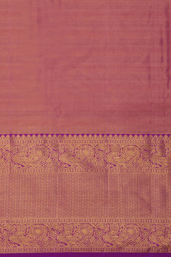 Image of Kanchipattu Tissue Brocade Pink Saree