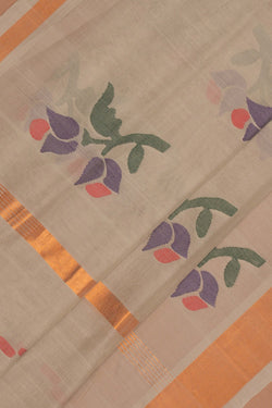 Image of Cotton Jamdani Saree