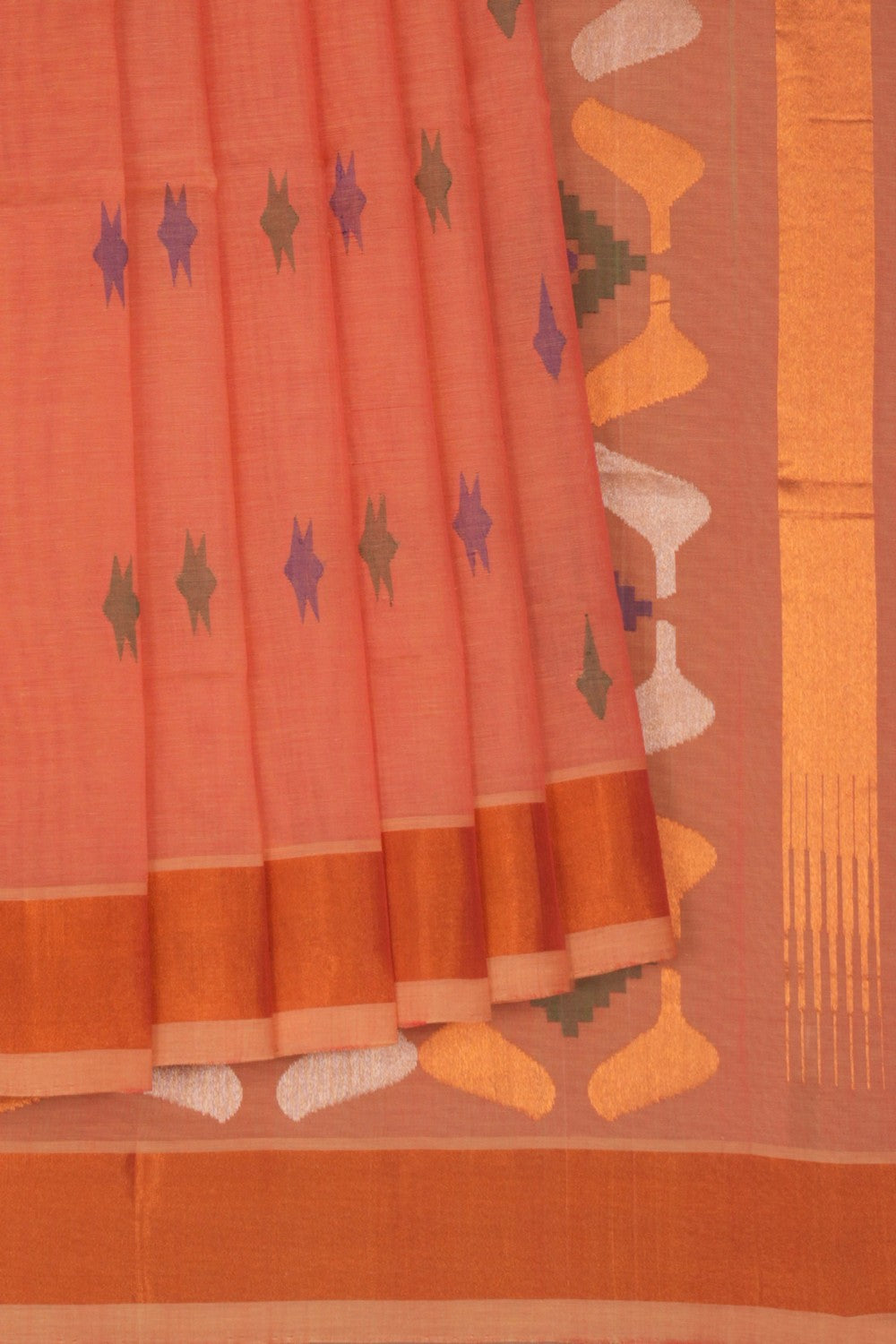 Image of Cotton Jamdani Saree