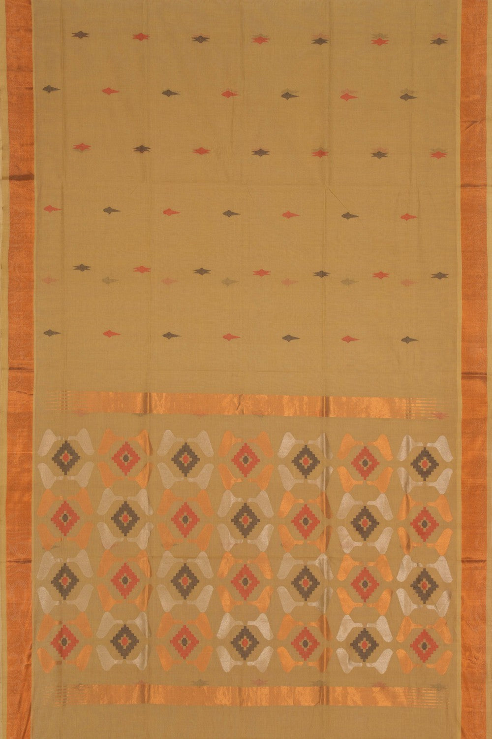 Cotton Jamdani Saree