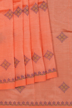 Image of Kutchwork Mangalgiri Silk Saree