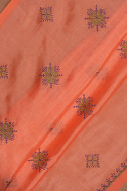 Image of Kutchwork Mangalgiri Silk Saree