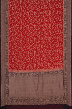 Image of Banarasi Georgette Red Saree