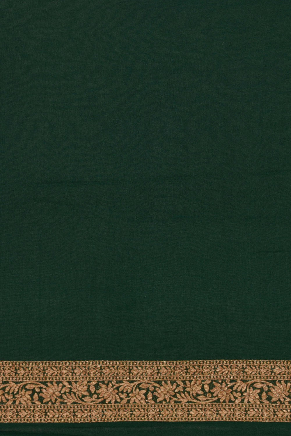 Banarasi Georgette Green Saree