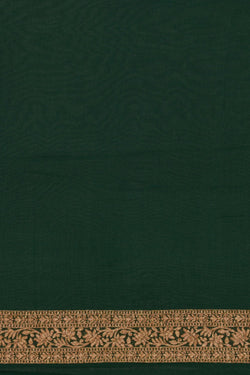 Image of Banarasi Georgette Green Saree