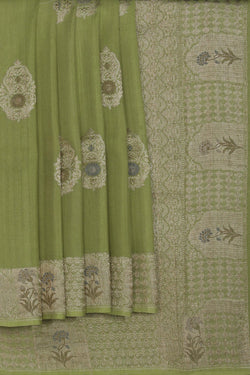 Image of Banarasi Tussar Silk Saree