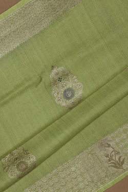 Image of Banarasi Tussar Silk Saree