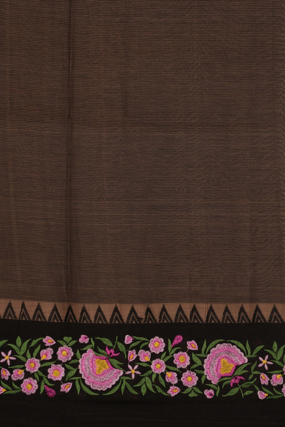 Mangalgiri embroidery saree