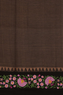 Image of Mangalgiri embroidery saree