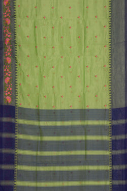 Image of Mangalgiri embroidery saree