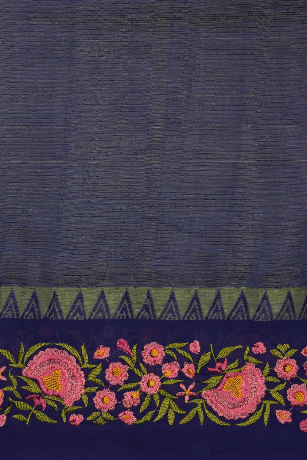 Mangalgiri embroidery saree