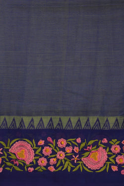 Image of Mangalgiri embroidery saree