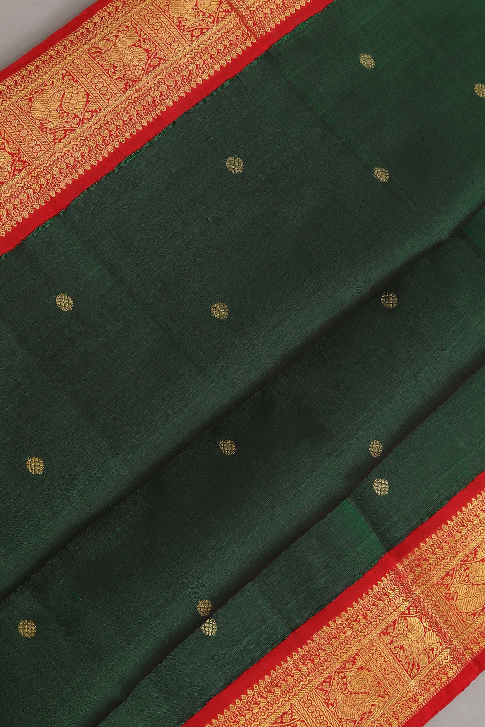 Kanchipuram Green Saree