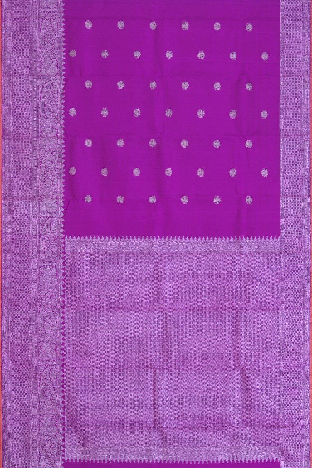 Kanchipuram Purple Saree