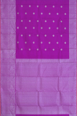 Image of Kanchipuram Purple Saree