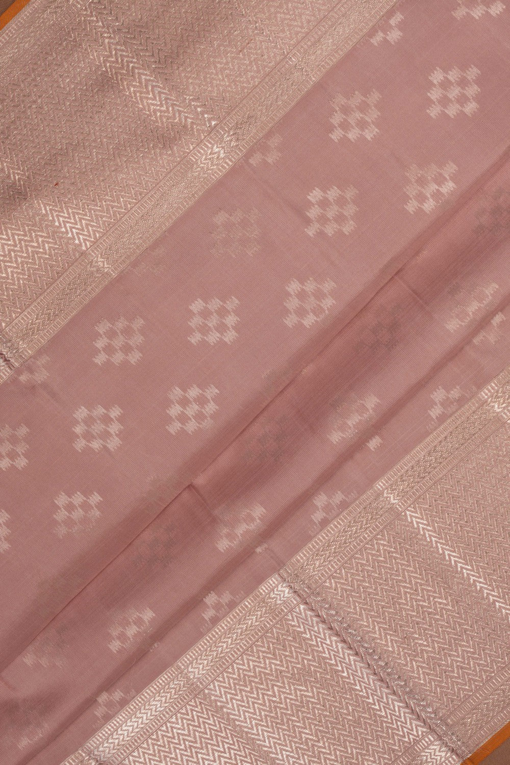 Kanchipuram Silk Lavender Pink Saree