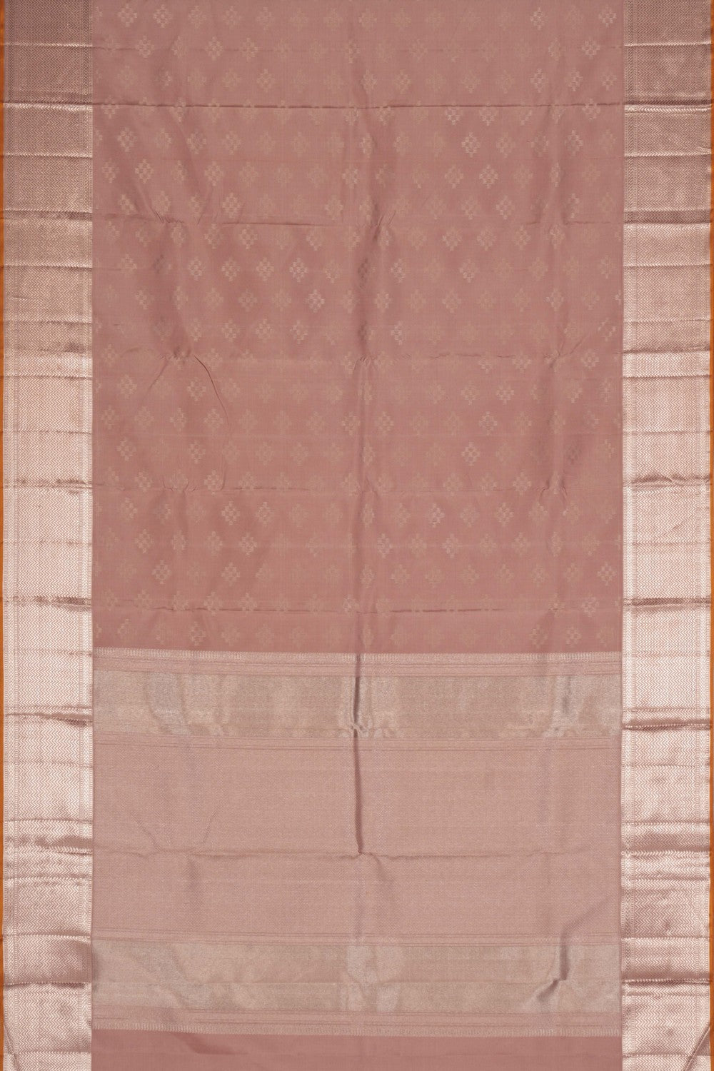 Kanchipuram Silk Lavender Pink Saree