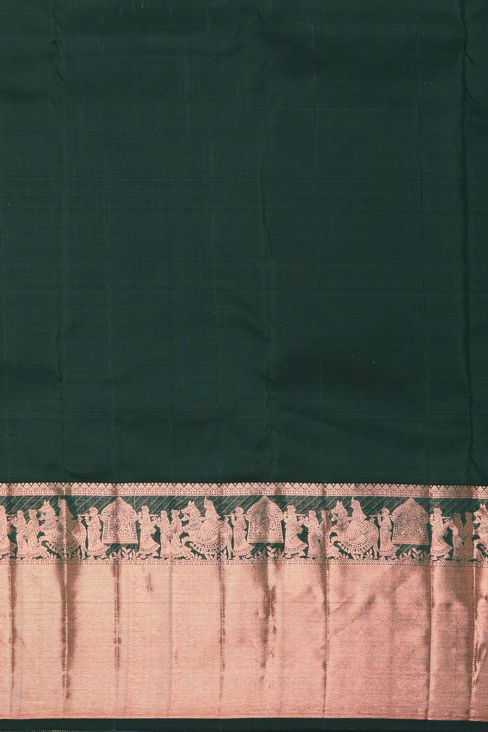 Kanchipuram Silk Green Saree