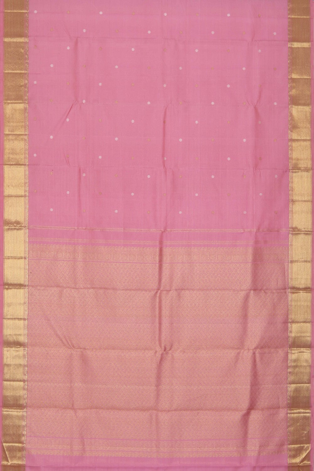 Kanchipuram Silk Pink Saree