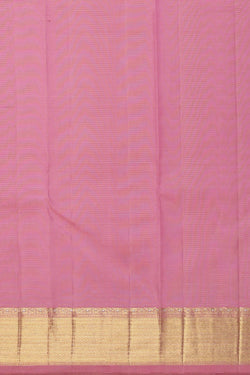 Image of Kanchipuram Silk Pink Saree