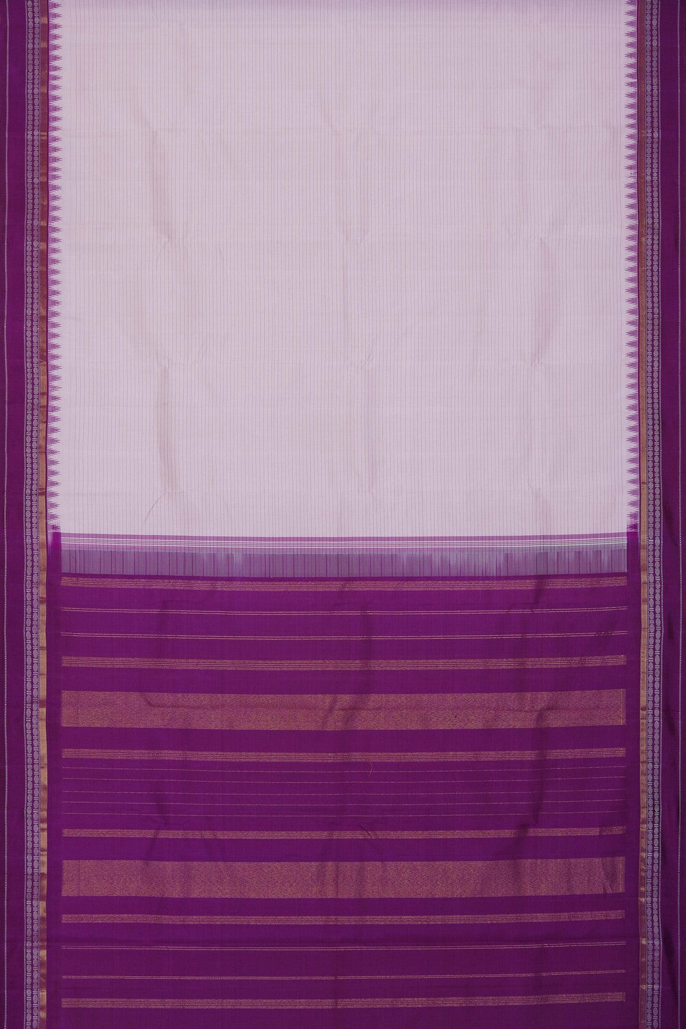 Kanchipuram Silk White Saree