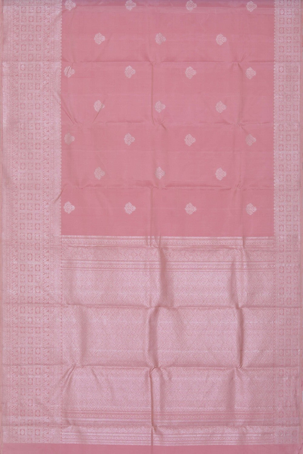 Kanchipuram Silk Pink Saree