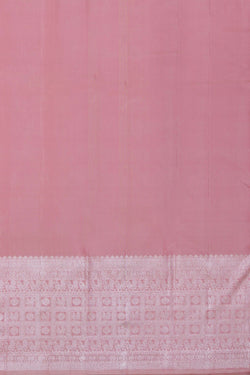 Image of Kanchipuram Silk Pink Saree