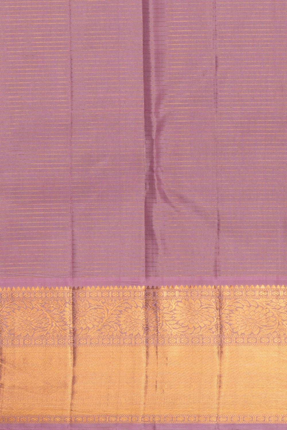 Kanchipuram Kattam Violet Saree