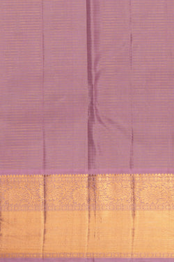 Image of Kanchipuram Kattam Violet Saree