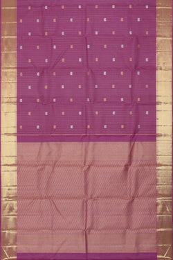 Image of Kanchipuram Kattam Onion Pink Saree