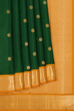 Image of Kanchipuram Green Saree