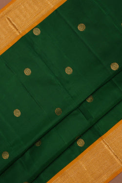 Image of Kanchipuram Green Saree