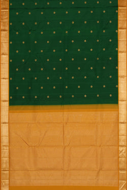 Image of Kanchipuram Green Saree