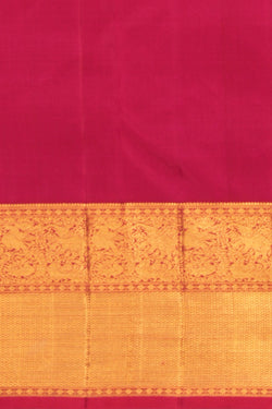 Image of Kanchipuram Brocade Pink Saree