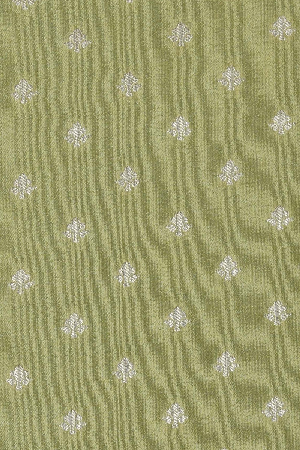 Image of Banarasi Crepe Green Saree