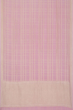 Image of Banarasi Chiffon Pink Saree