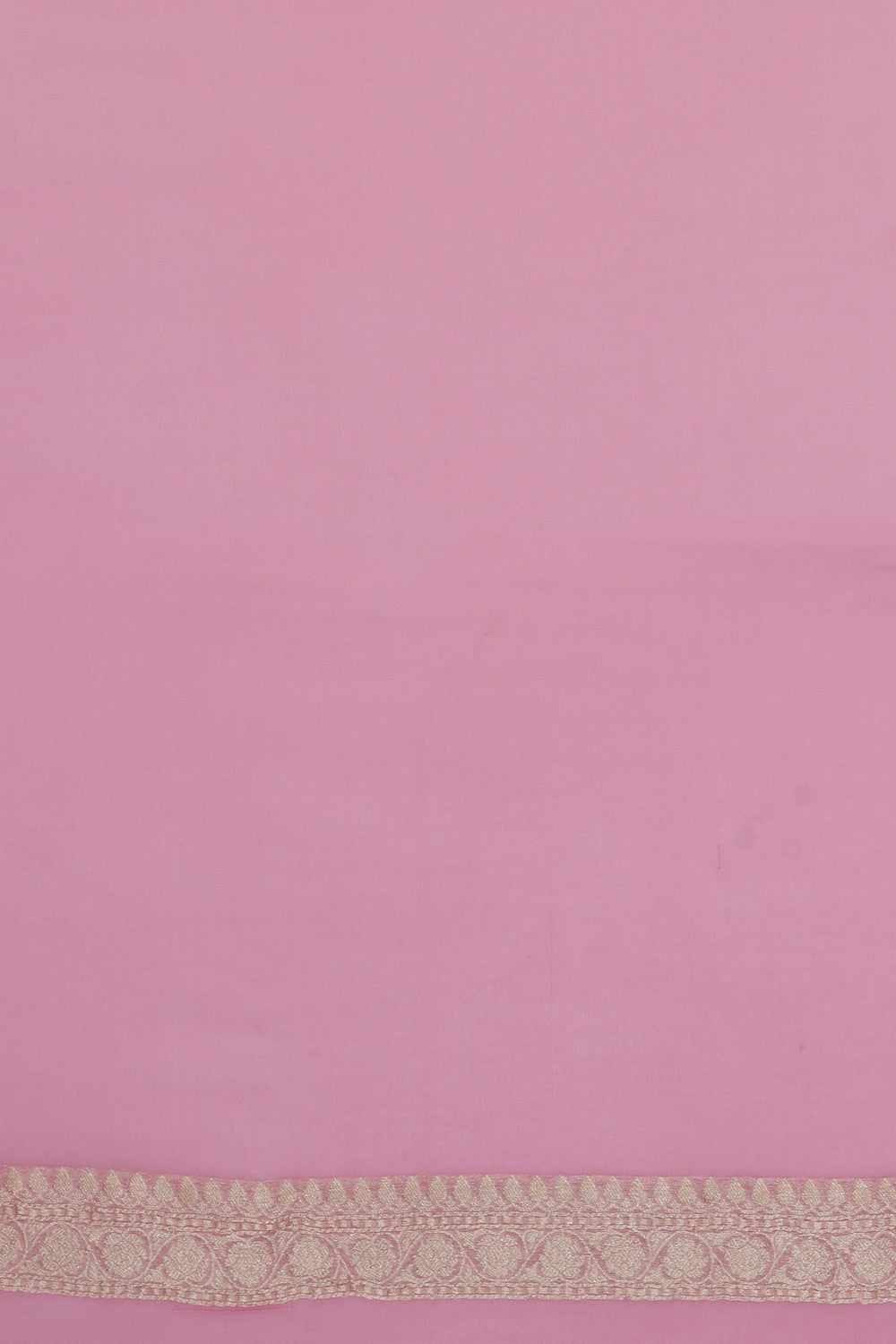 Image of Banarasi Chiffon Pink Saree