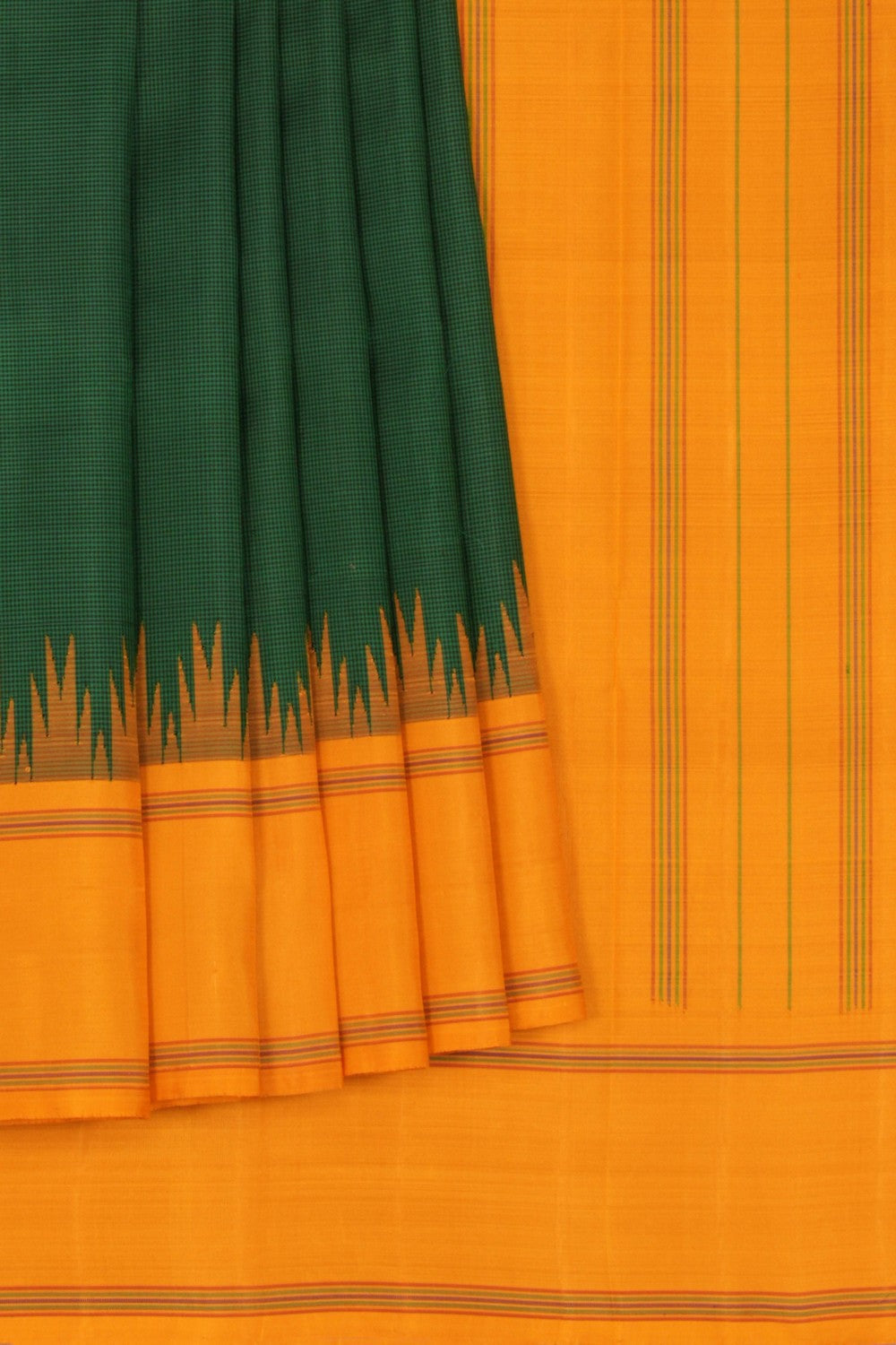 Arani Silk Green Saree